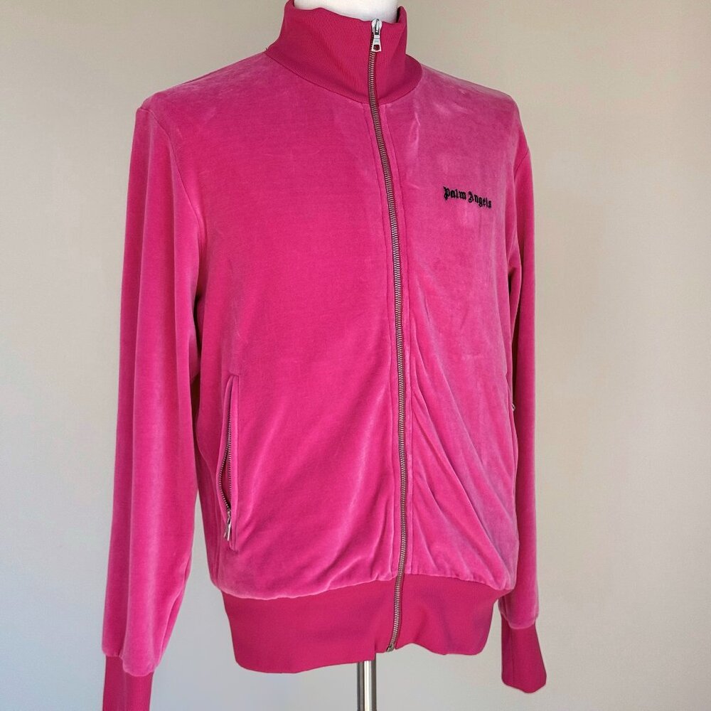 Palm Angels Men's Pink Hoodie